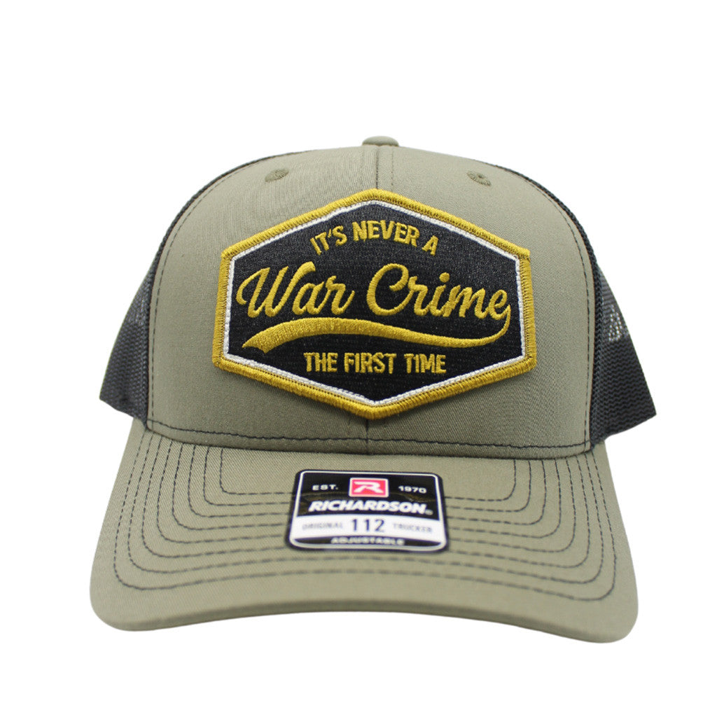 Fat Electrician Merch New War Crime Trucker Hat Embroidered Gifts For Father