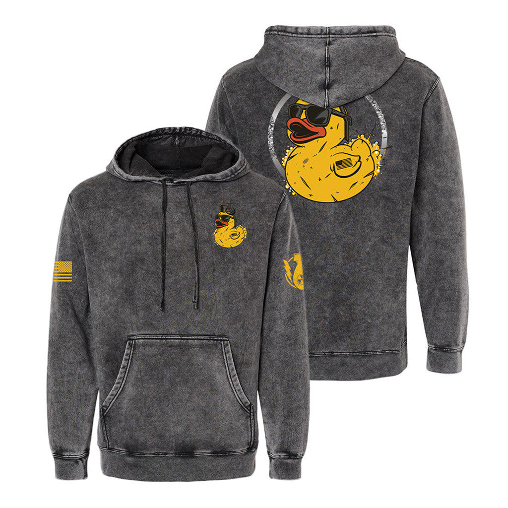 Fat Electrician Merch New Quackbang 3 0 Mineral Wash Hoodie Gifts For Friends