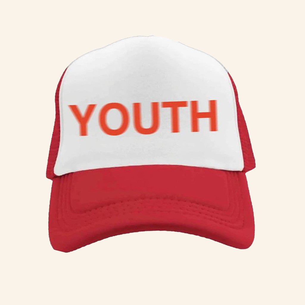 Joey Valence Brae Merch Youth Red White Trucker Hat Gifts For Dudes