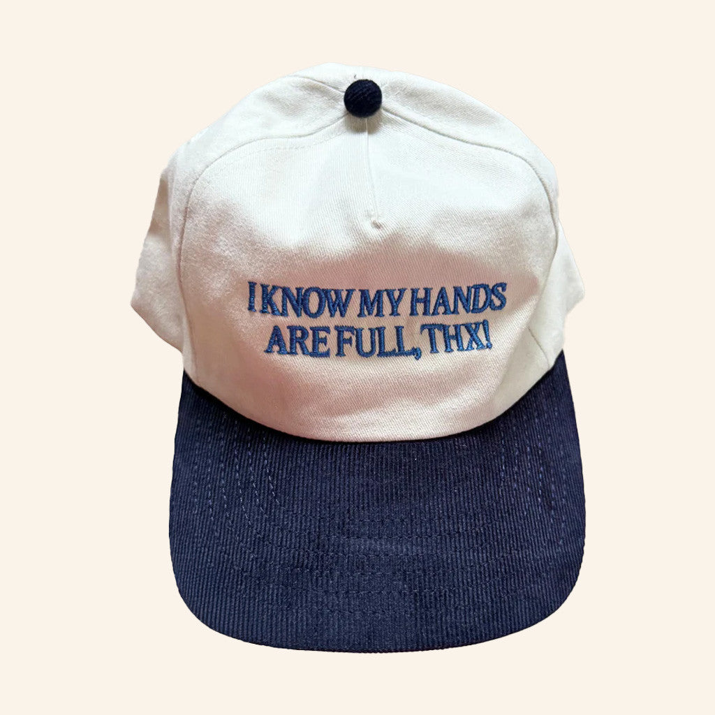 Karrie Locher Merch I Know My Hands Are Full TNX Embroidered Hat Gifts For Wife