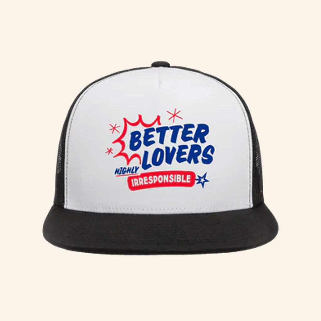 Better Lovers Band Merch Drippy Logo Trucker Hat Snapback Gifts For Dudes