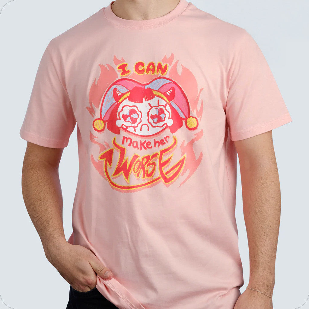 TADC Merch I Can Make Her Worse Pomni Shirt The Amazing Digital Circus Merch Gifts For Her
