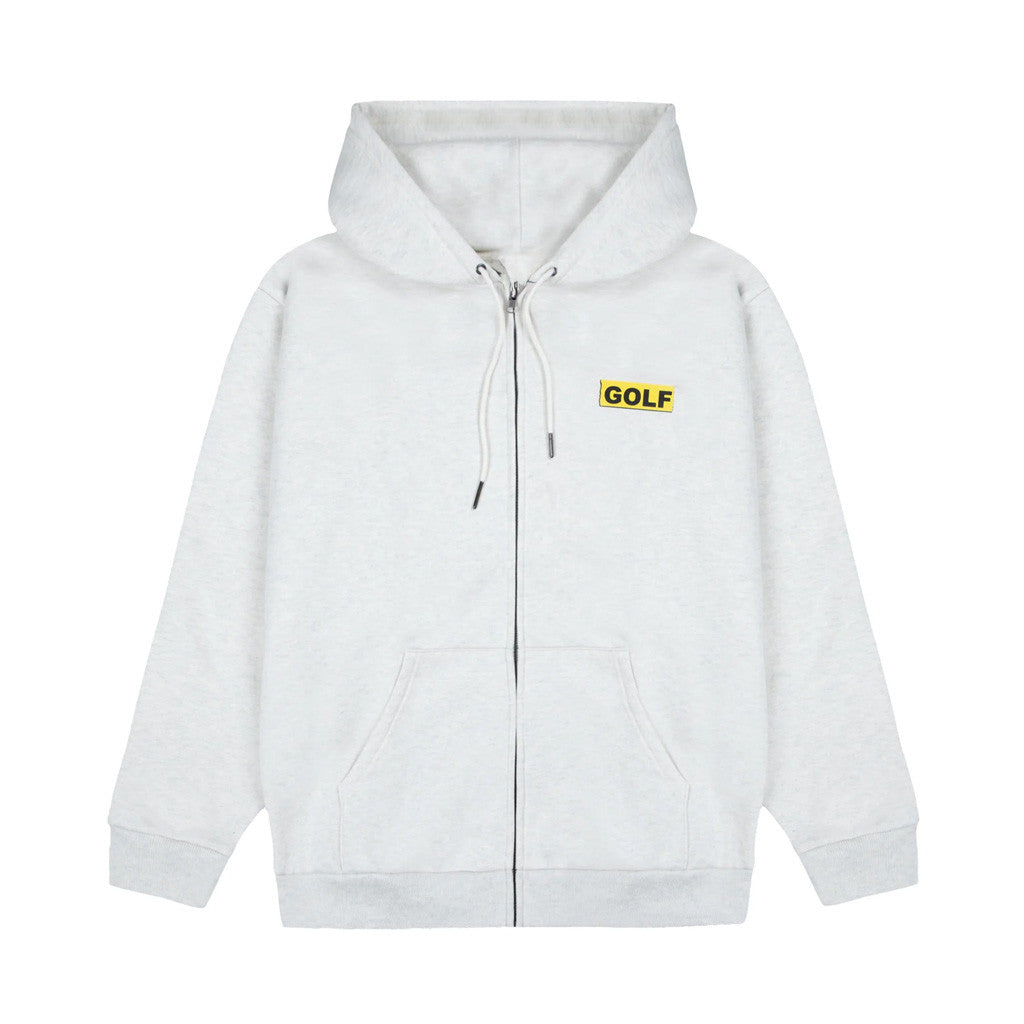 Tyler The Creator Merch Collage White Zip Hoodie Golf Wang Merch Gifts For Him