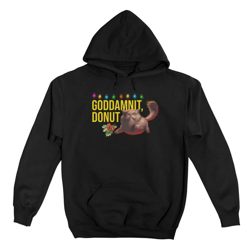 Dungeon Crawler Carl Merch Goddamnit Donut Hoodie Present For Husband