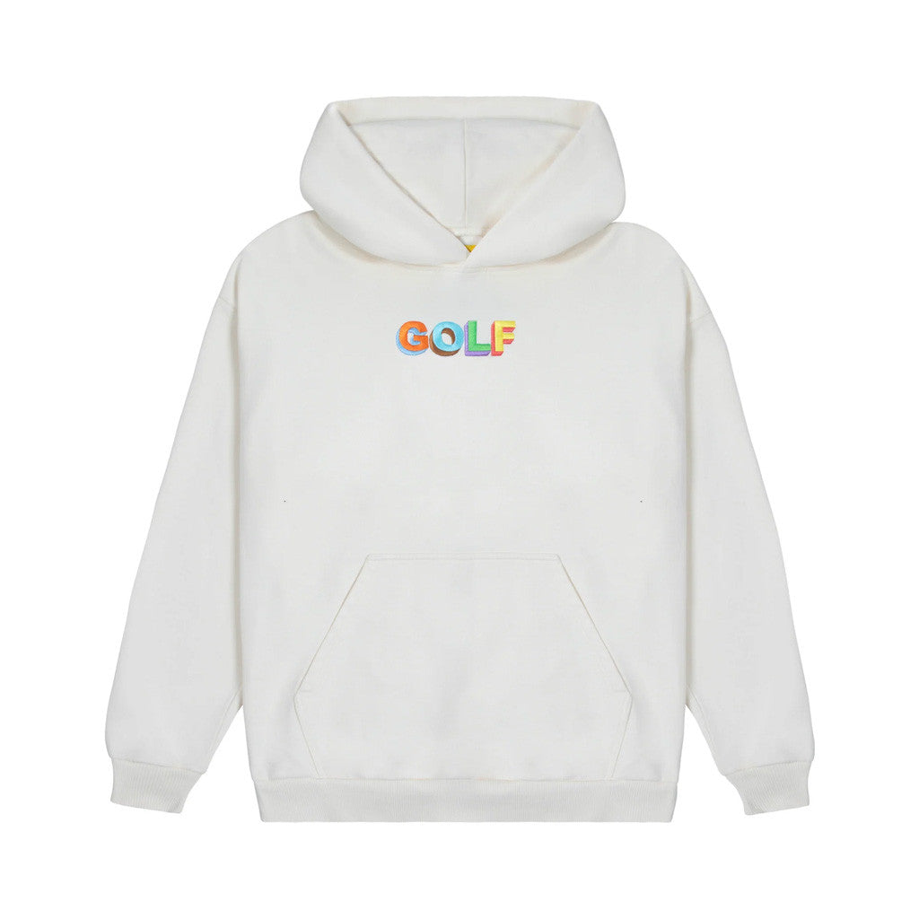 Tyler The Creator Merch Logo White Hoodie Golf Wang Merch Gifts For Friends