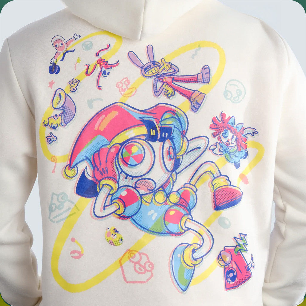 TADC Merch The Amazing Digital Circus Merch Chromatic Breakdown Hoodie Gifts For Him