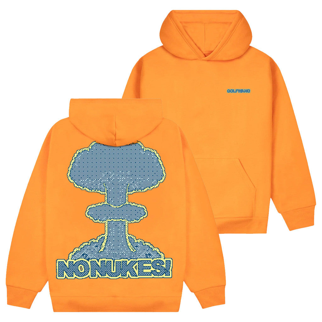 Tyler The Creator Merch No Nukes Pixel Hoodie Golf Wang Merch Gifts For Her