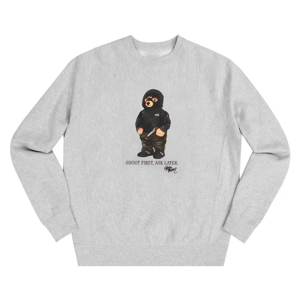 FTP Merch FTP Hooded Bear Crewneck Sweatshirt Gifts For Boyfriend