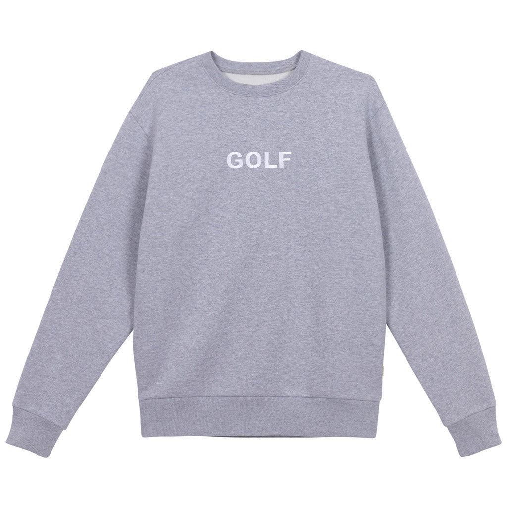 Tyler The Creator Merch Grey Golf Logo Sweatshirt Golf Wang Merch Gifts For Boyfriend