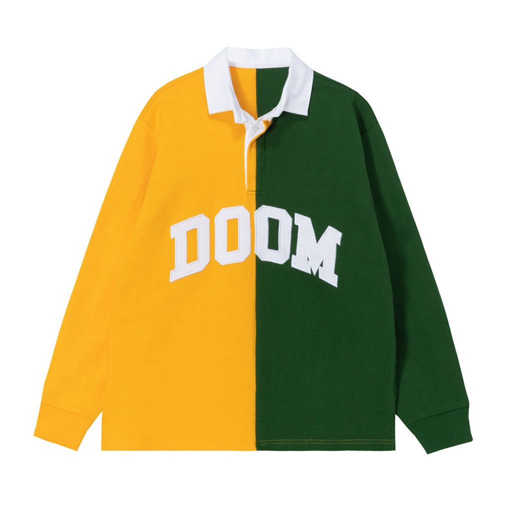 MF Doom Merch DOOM Long Sleeve Polo Shirt Hat Gift Ideas For Friends