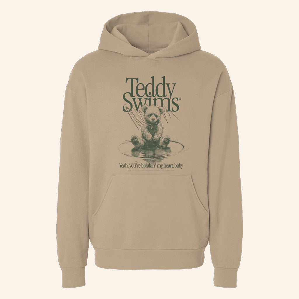 Teddy Swims Merch Breakin' My Heart Hoodie Gifts For Friends