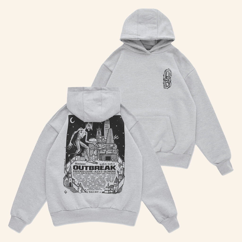 Outbreak Merch Outbreak 25 Manchester Hoodie Gifts For Father