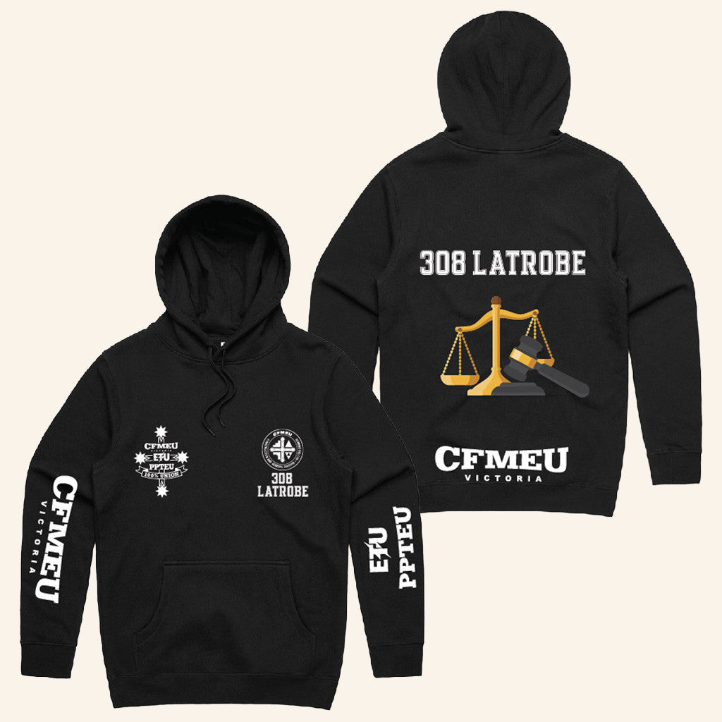 CFMEU Merch 308 Latrobe Jobsite Hoodie Gift Ideas For Friends