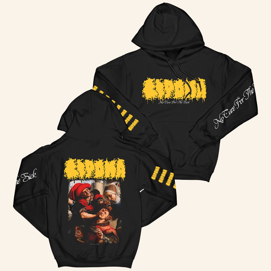 Reality Fade Merch Lipoma No Cure For The Sick Hoodie Gifts For Husband