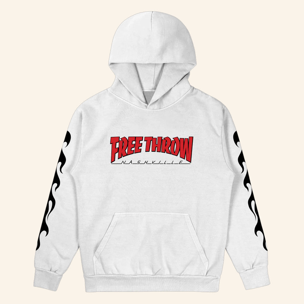 Free Throw Band Merch Thrash Hoodie Gifts For Husband