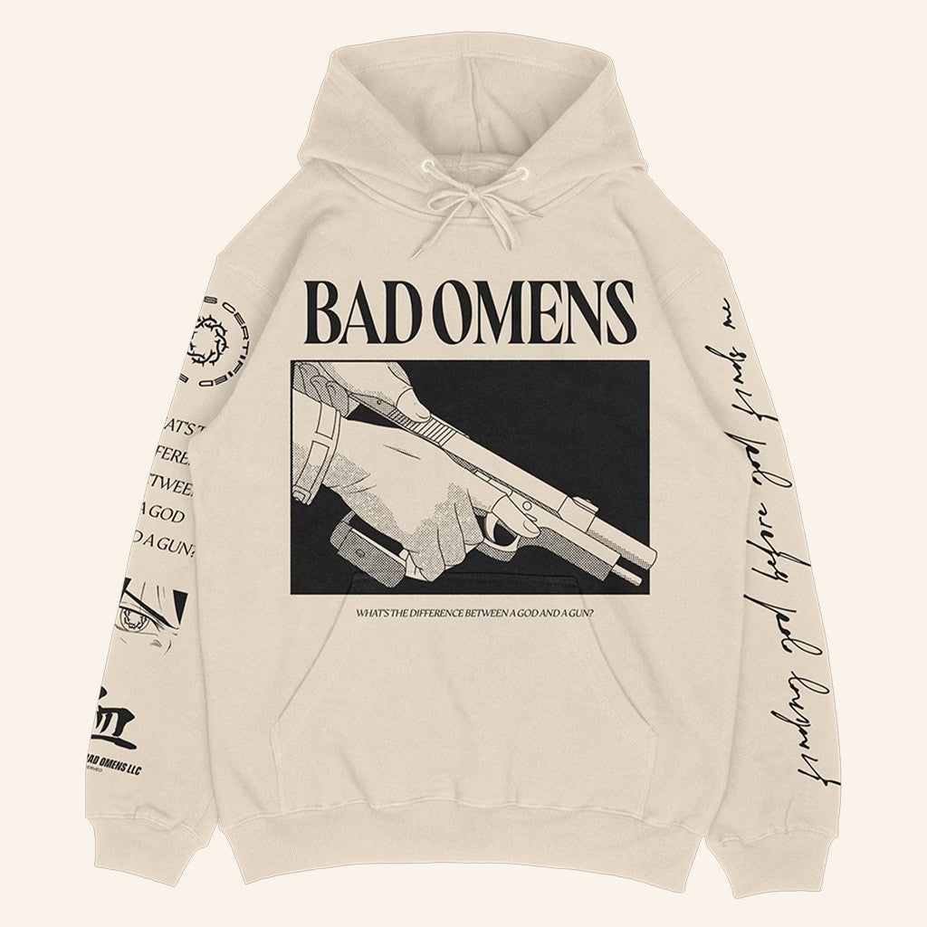 Bad Omens Merch BAD OMENS Finding God Hoodie Best Gifts For Him