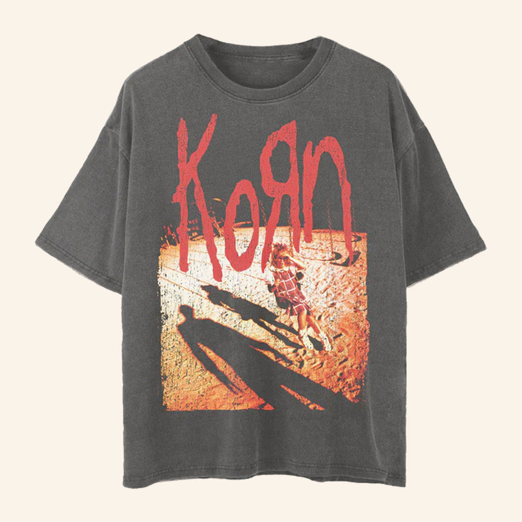 Korn Merch Self Titled Vintage T-Shirt Gifts For Music Fans