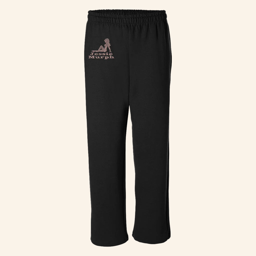 Jessie Murph Merch Rhinestone Silhouette Sweatpants Best Gifts For Wife