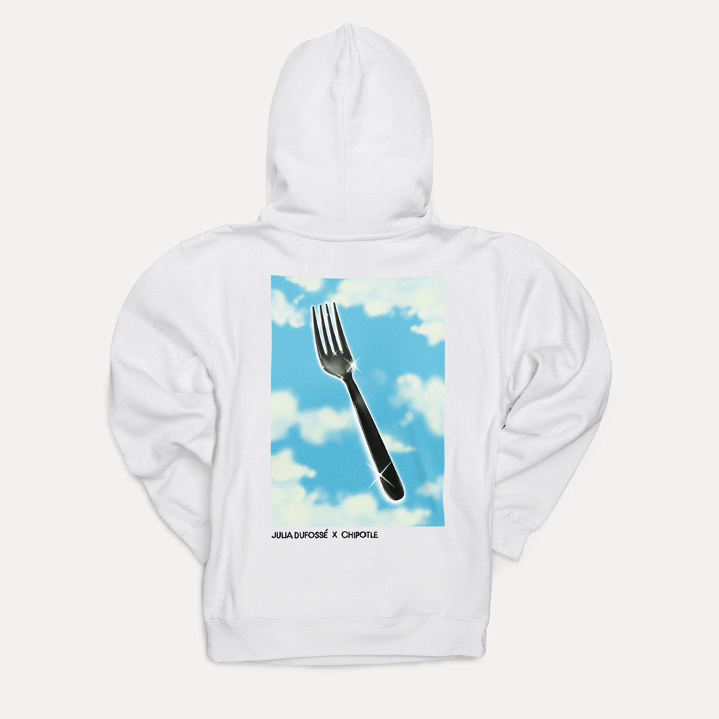 Chipotle Merch Fork And Cloud Hoodie Gift Ideas For Husband