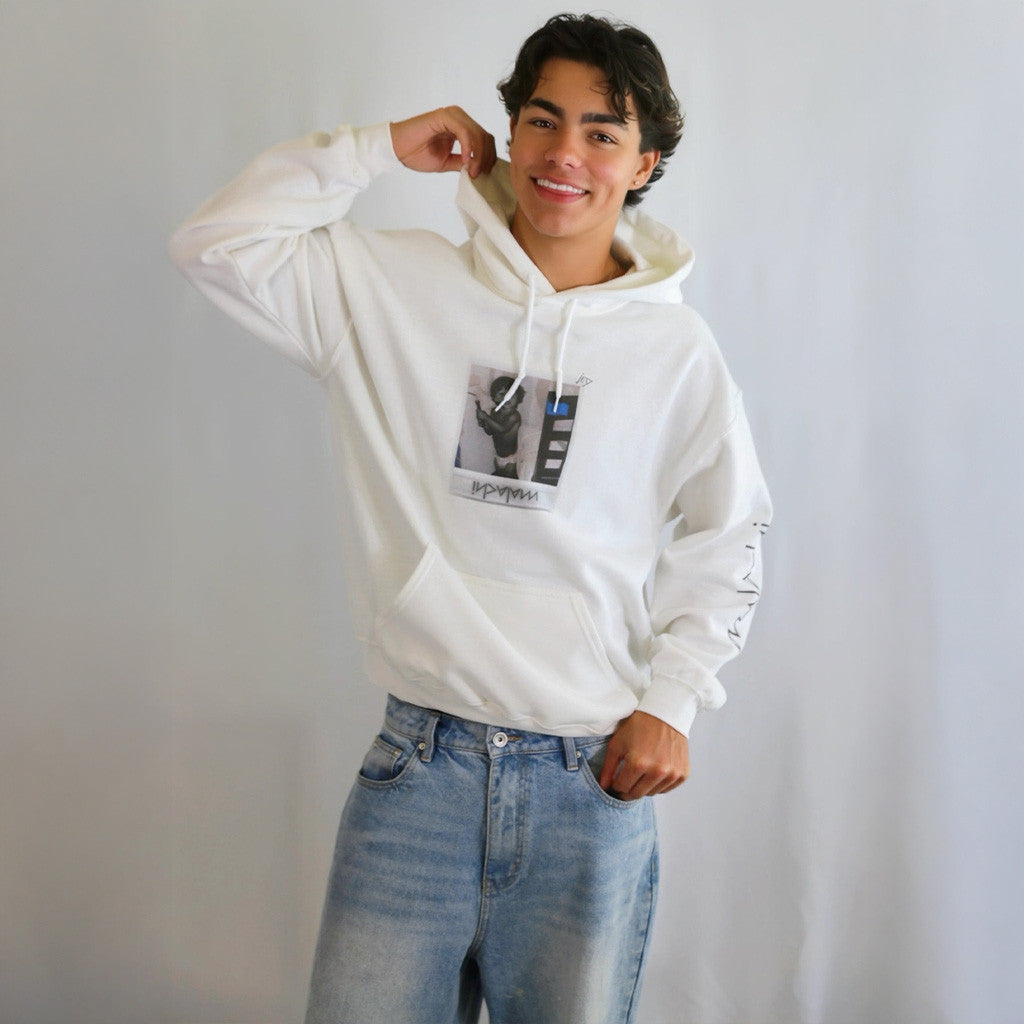 Malachi Barton Merch White Hoodie Best Gifts For Friends