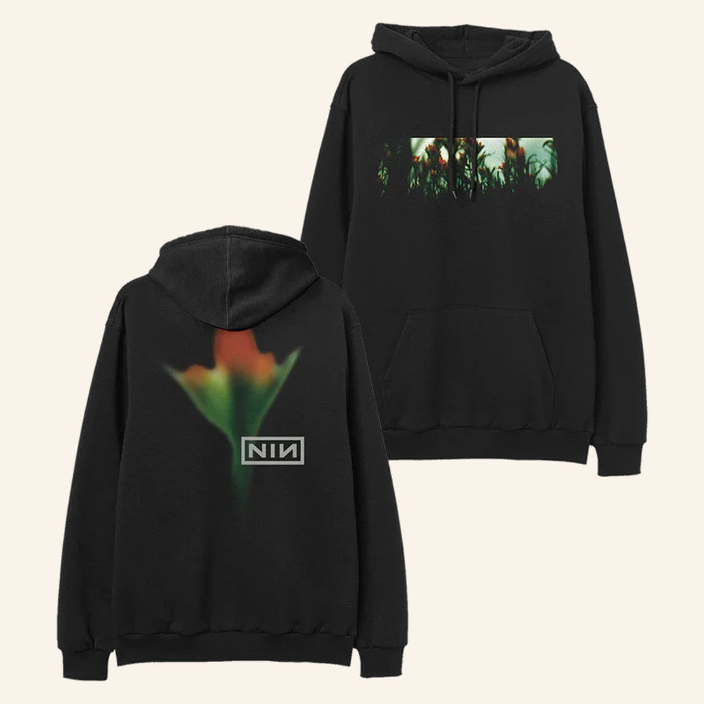 NIN Peel It Back Tour Merch Fragile Flower Hoodie Nine Inch Nails Merch Gifts For Her