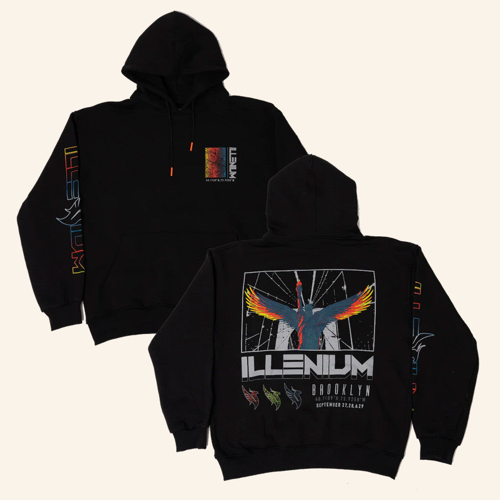 Illenium Merch Brooklyn Mirage Hoodie Gifts For Boyfriend