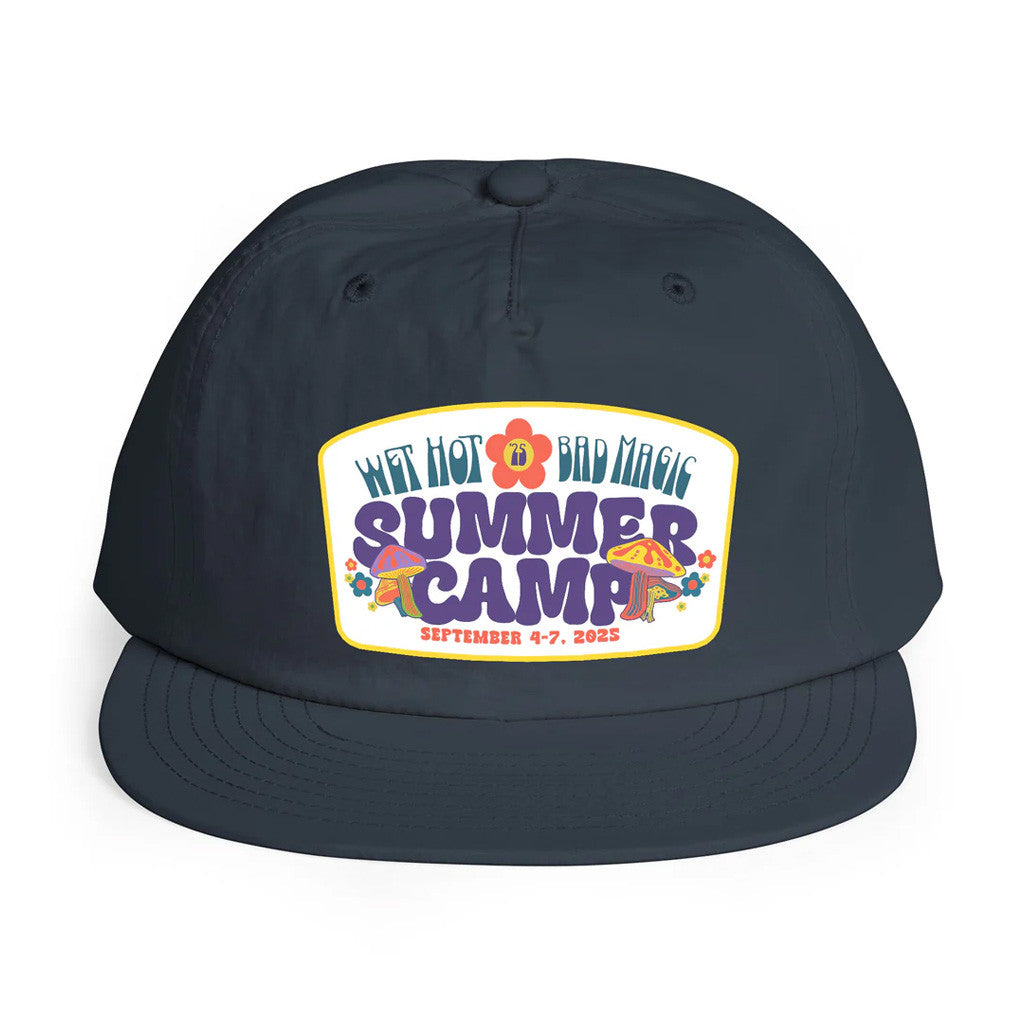 Bad Magic Merch WET HOT 2025 Snapback Hat Navy Gift Ideas For Husband