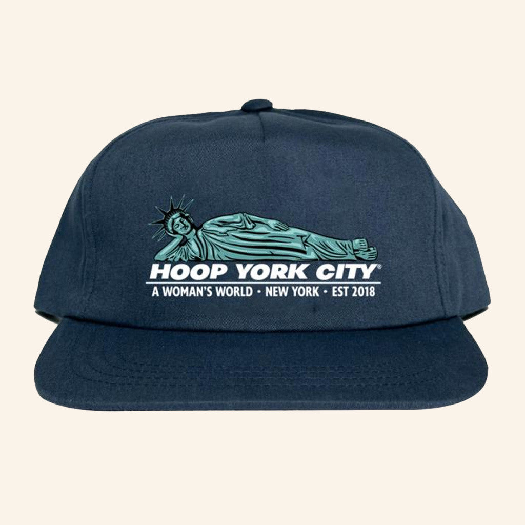 Hoop York City Merch A Woman's World Snapback Hat Gifts For Friends