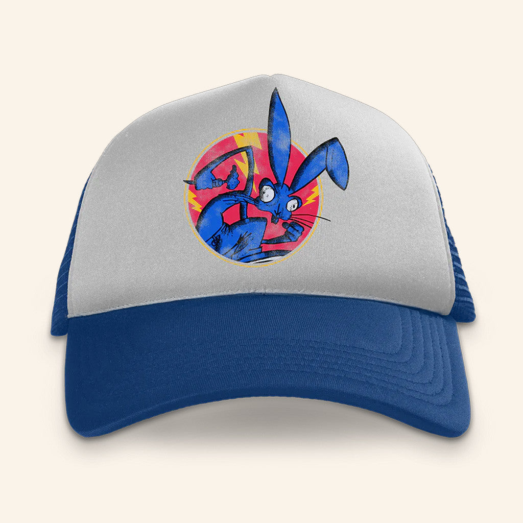 Blink 182 Merch Rabbit Trucker Hat Music Lover Gift Ideas For Him