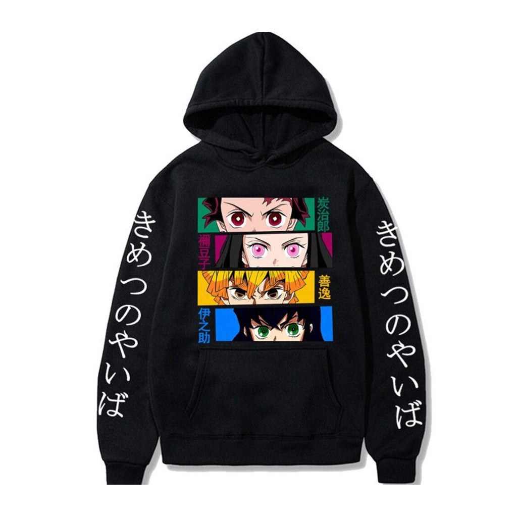 Demon Slayer Merch Hot Demon Slayer Anime Hoodie Gifts For Dudes