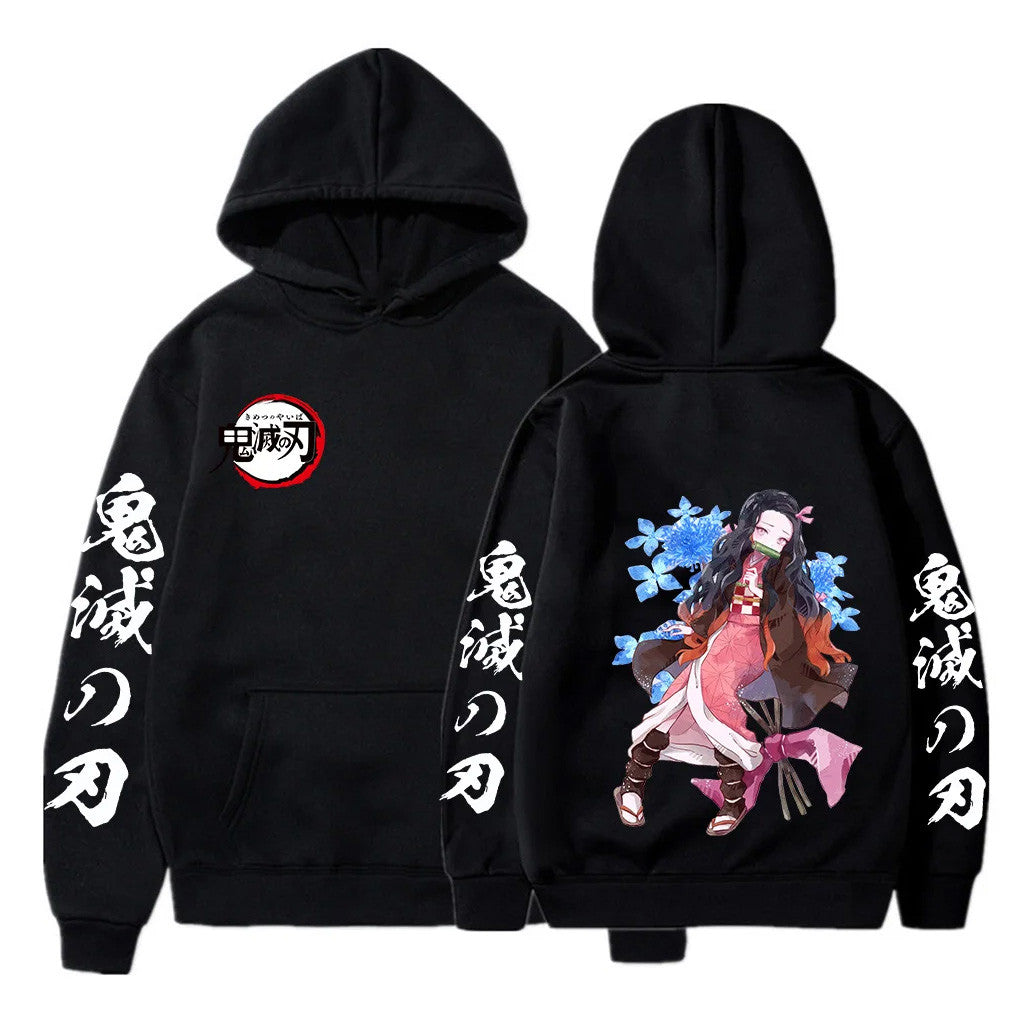 Demon Slayer Merch Kamado Nezuko Demon Slayer Hoodie Gifts For Daughter
