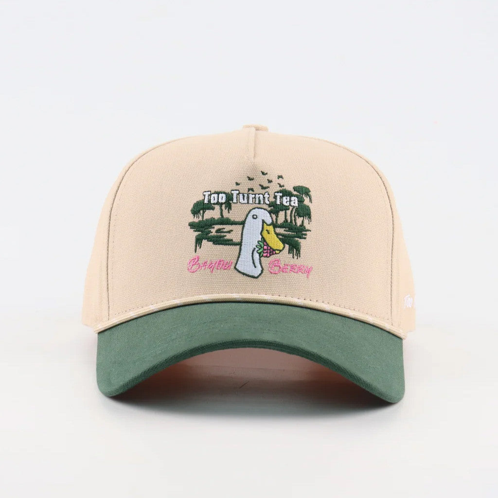 Too Turnt Tony Merch Bayou Berry Duck Hat Embroidered Gifts For Him