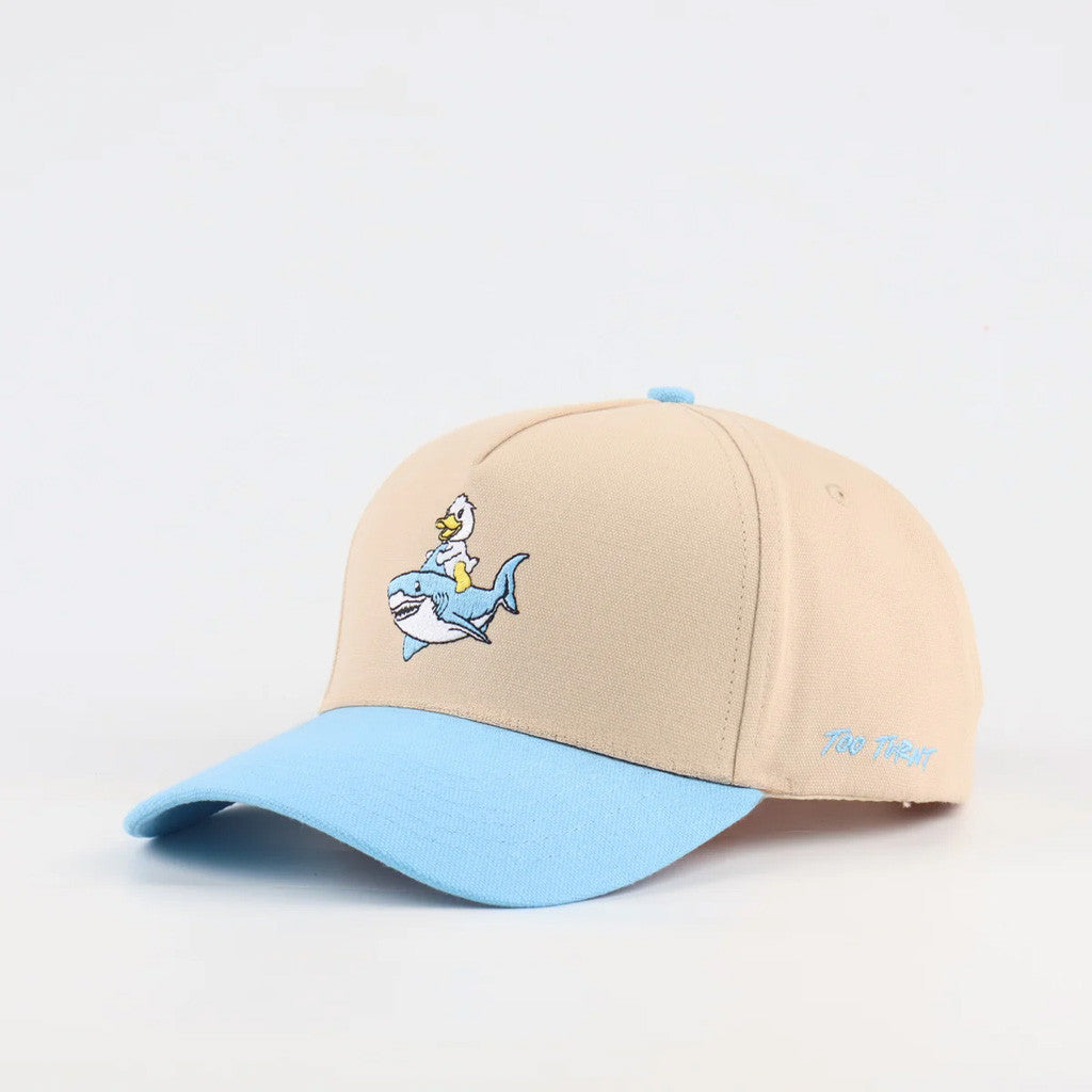 Too Turnt Tony Merch Duck Shark Hat Embroidered Gifts For Girlfriend