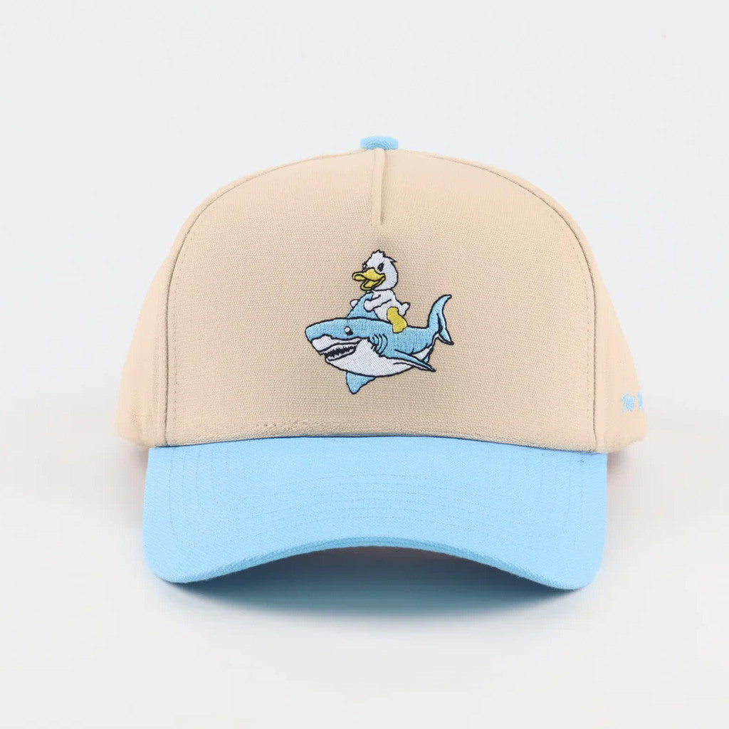 Too Turnt Tony Merch Duck Shark Hat Embroidered Gifts For Girlfriend