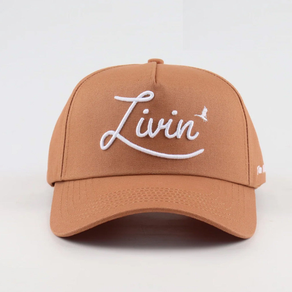 Too Turnt Tony Merch Livin Hat Embroidered Unique Gifts For Husband