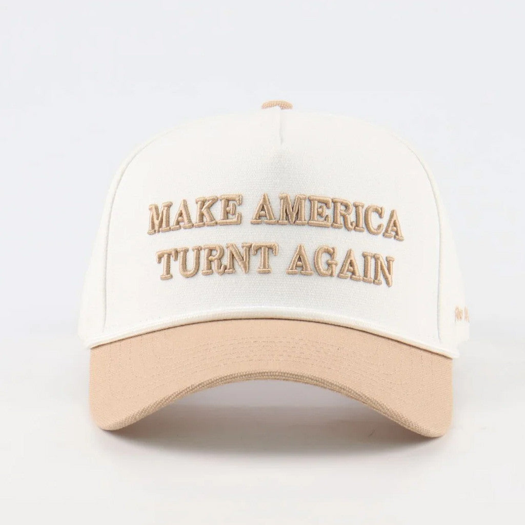 Too Turnt Tony Merch Make America Turnt Hat Embroidered Present For Husband