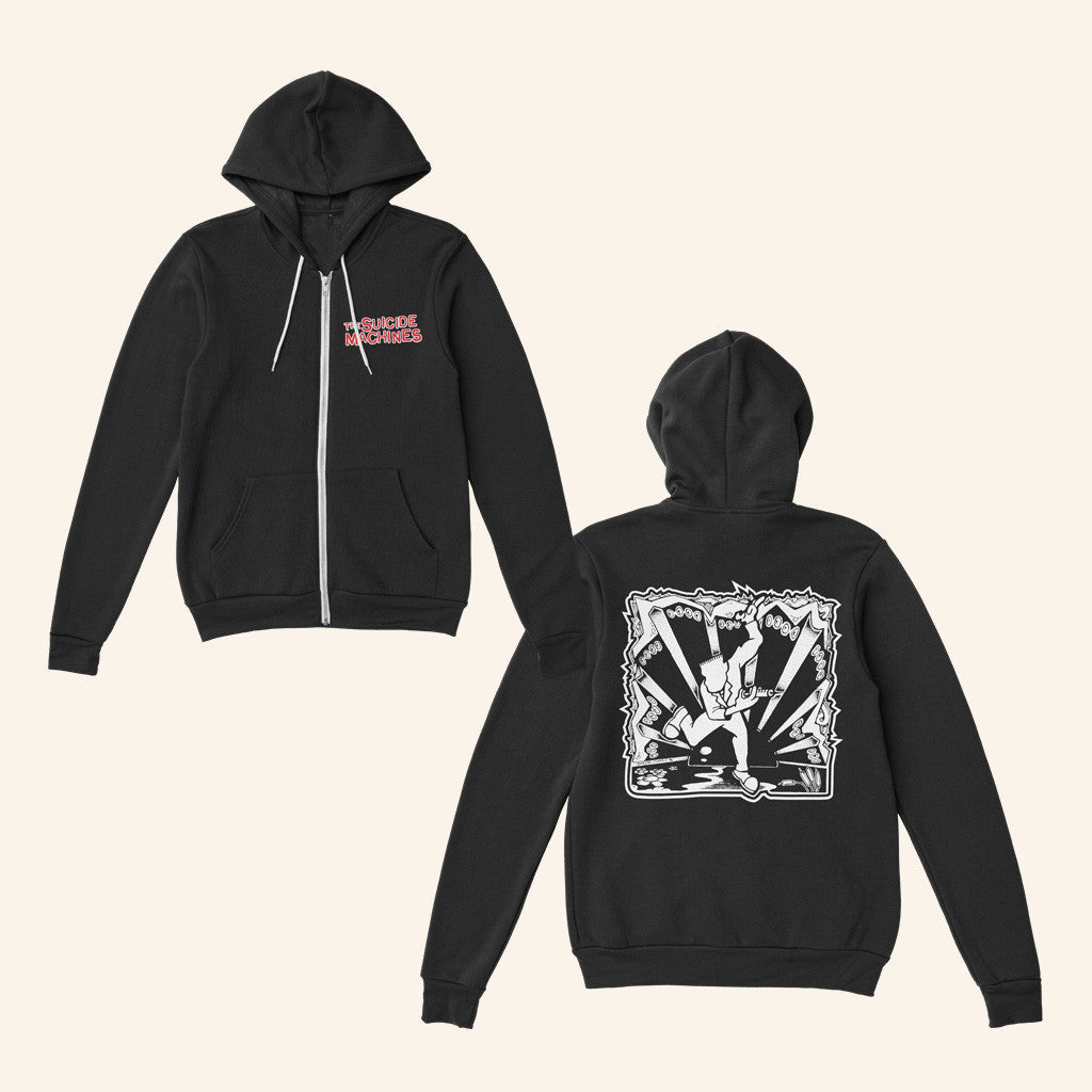 Suicide Machines Detroit Merch Destruction By Definition Zip Hoodie Gifts For Him