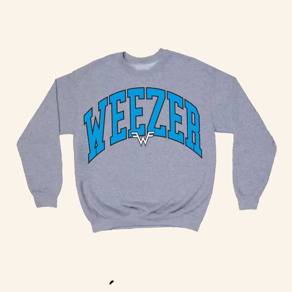 Weezer Merch Arch Sweatshirt Gifts For Boyfriend