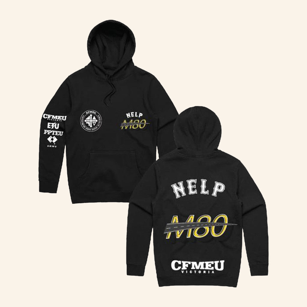 CFMEU Merch Nelp M80 Jobsite Hoodie Gifts For Dad