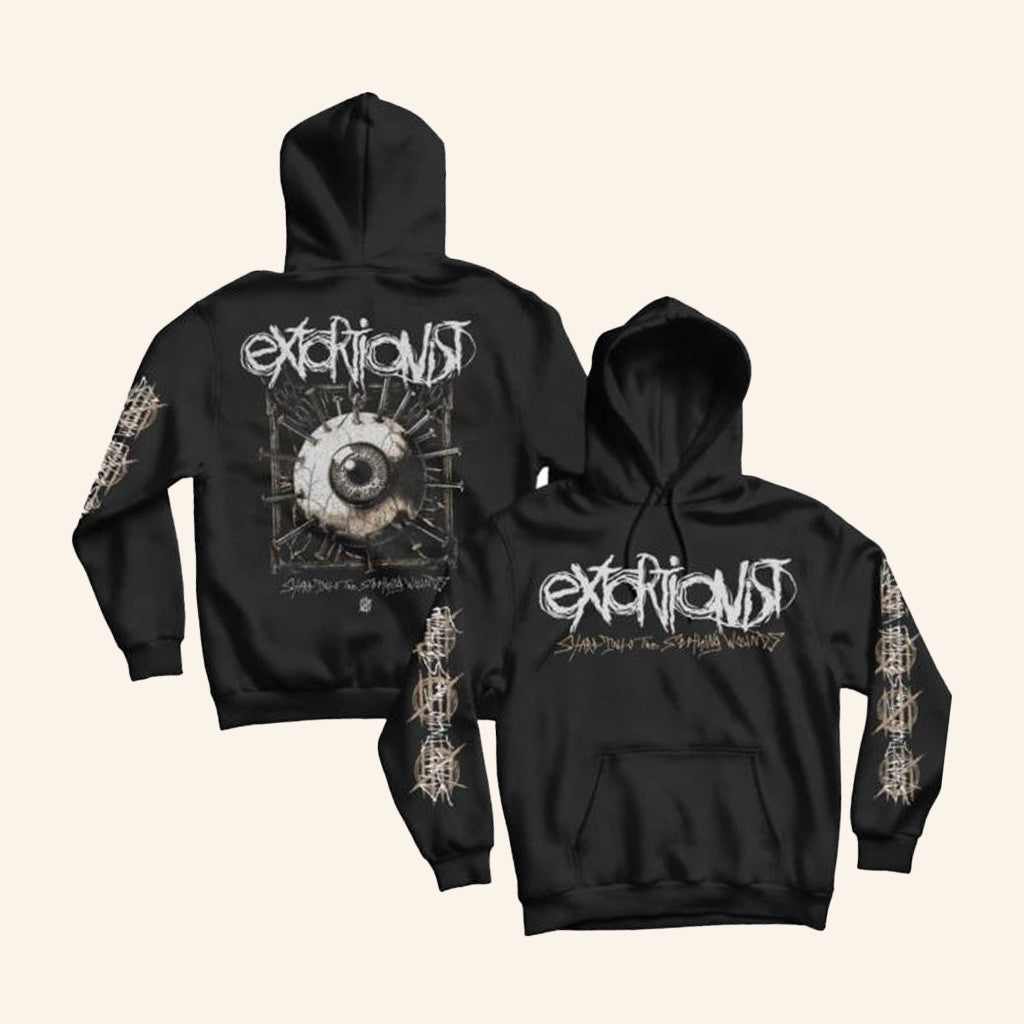 Indie Merch Extortionist Stare Into The Seething Wounds Hoodie Gifts For Boyfriend