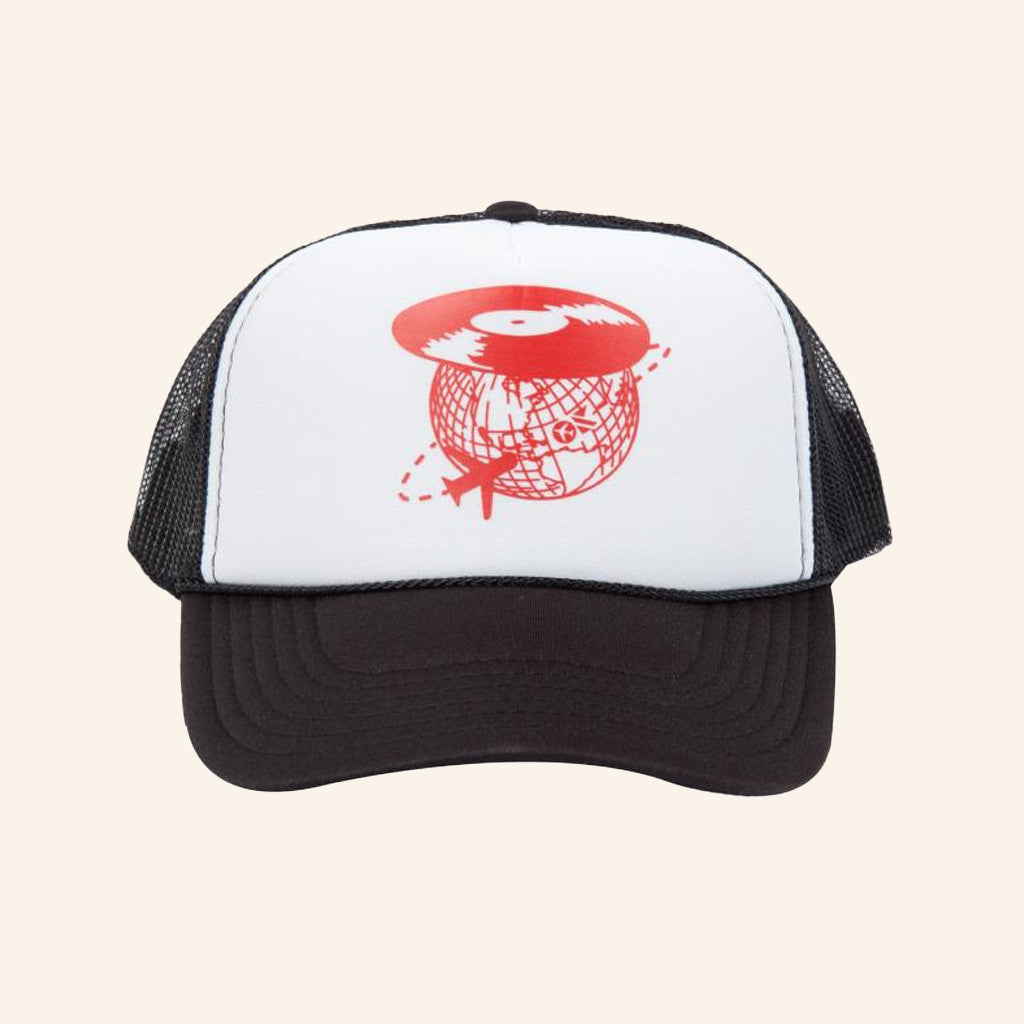 Kaskade Merch Destinations Red Trucker Hat Gifts For Husband