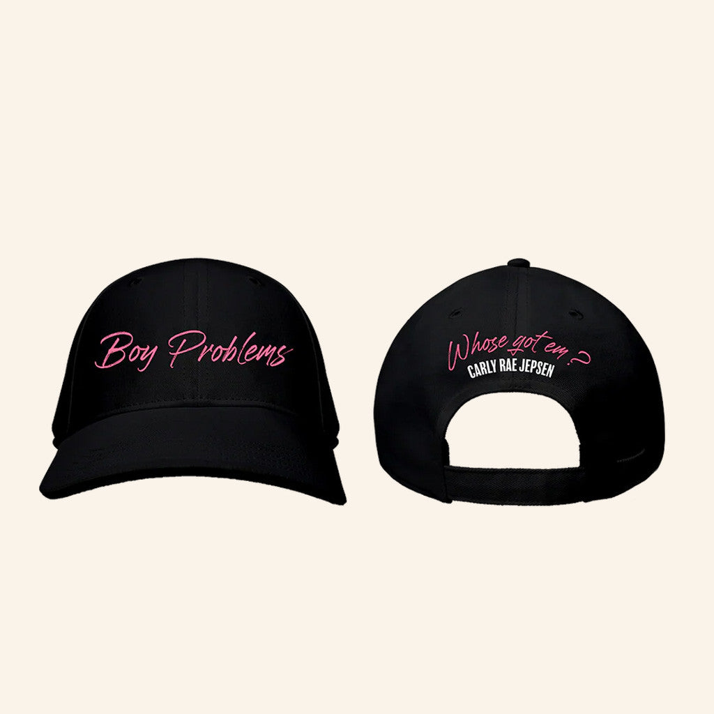 Carly Rae Jepsen Merch Boy Problems Embroidered Hat Gifts For Mom