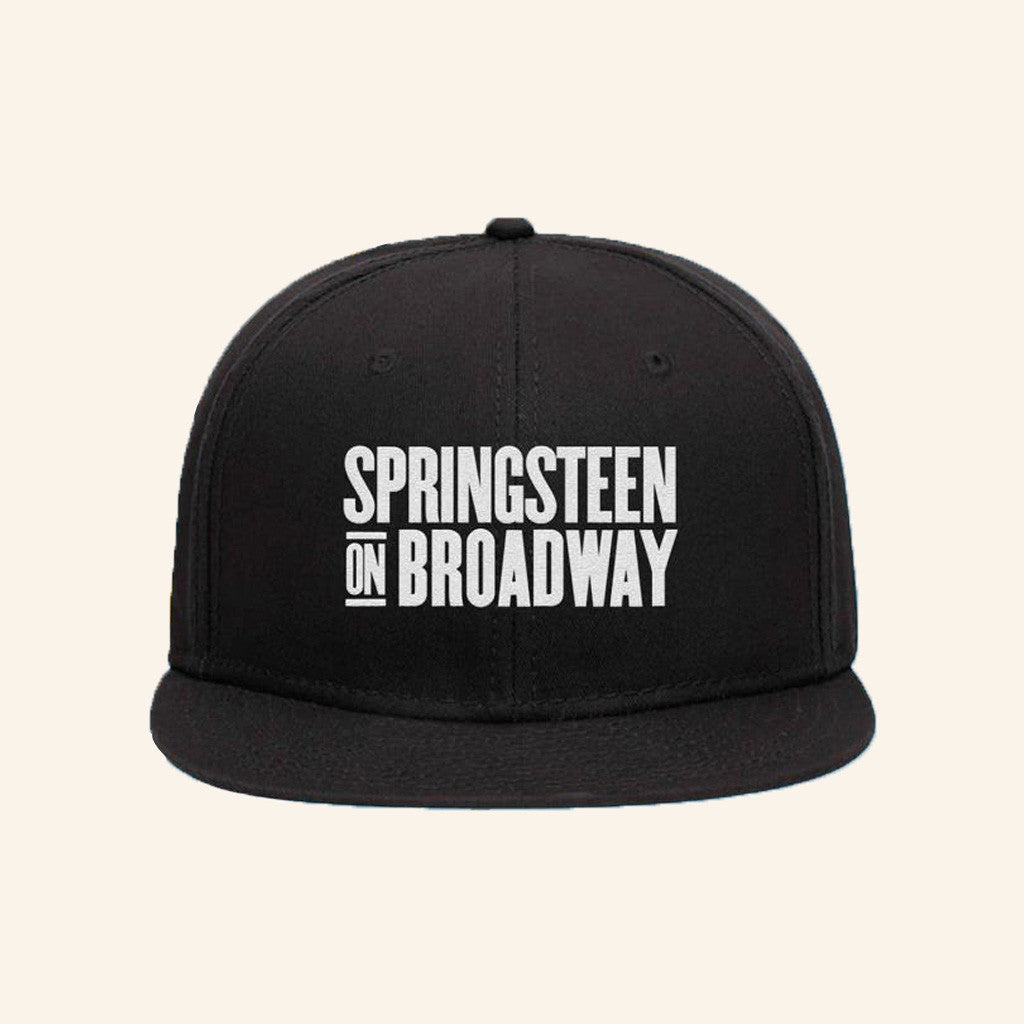 Bruce Springsteen Merch Broadway 2021 Embroidered Hat Snapback Gifts For Dad