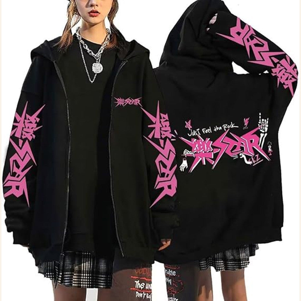Stray Kids Merch STAR Zip Hoodie Gifts For Music Enthusiasts