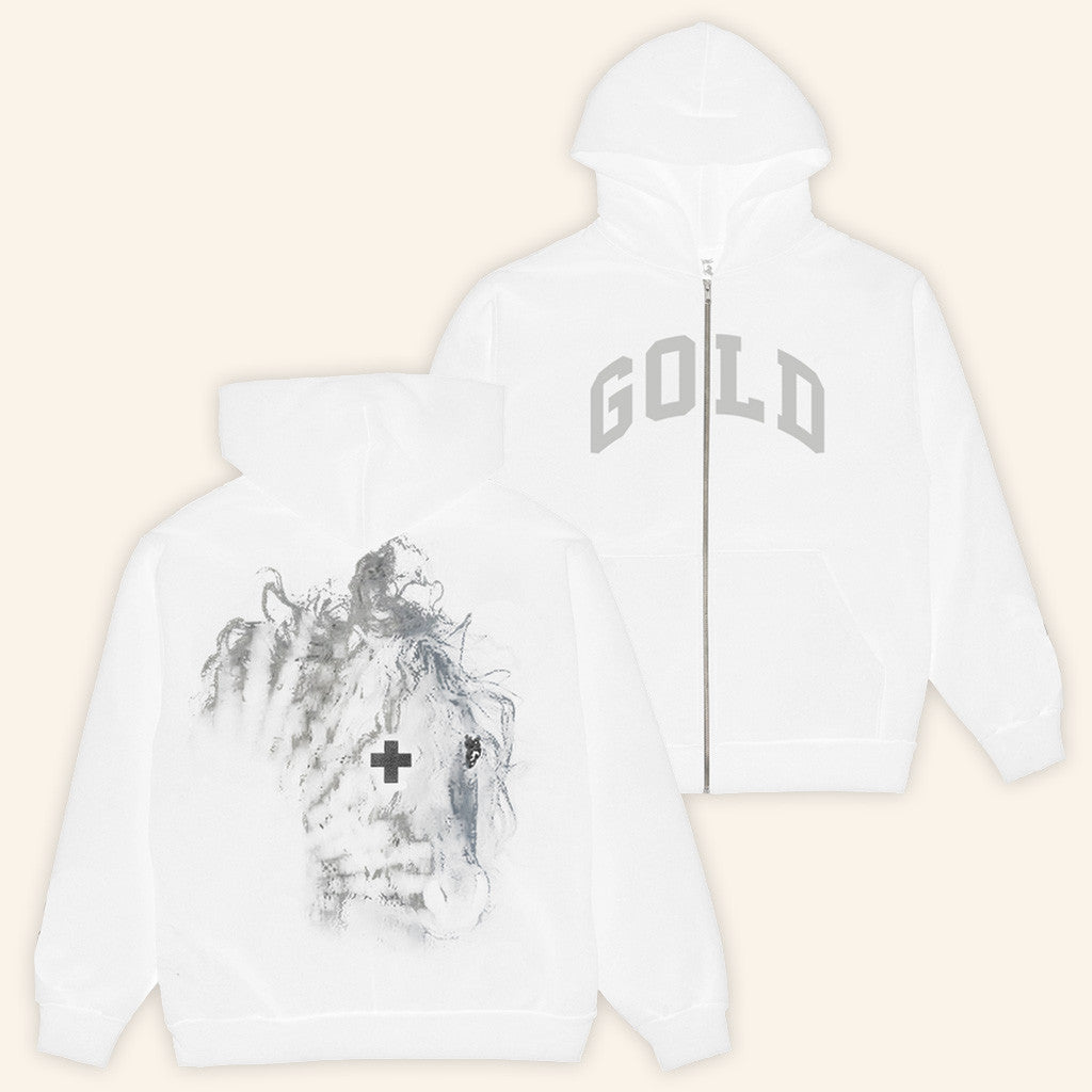 2Hollis Merch Gold Hoodie White Gifts For Dad