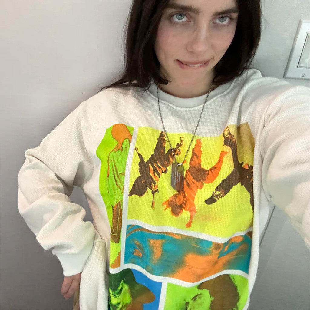 Billie Eilish Merch Hit Me Hard And Soft Tour 2025 BE Sweatshirt Gift Ideas For Fans