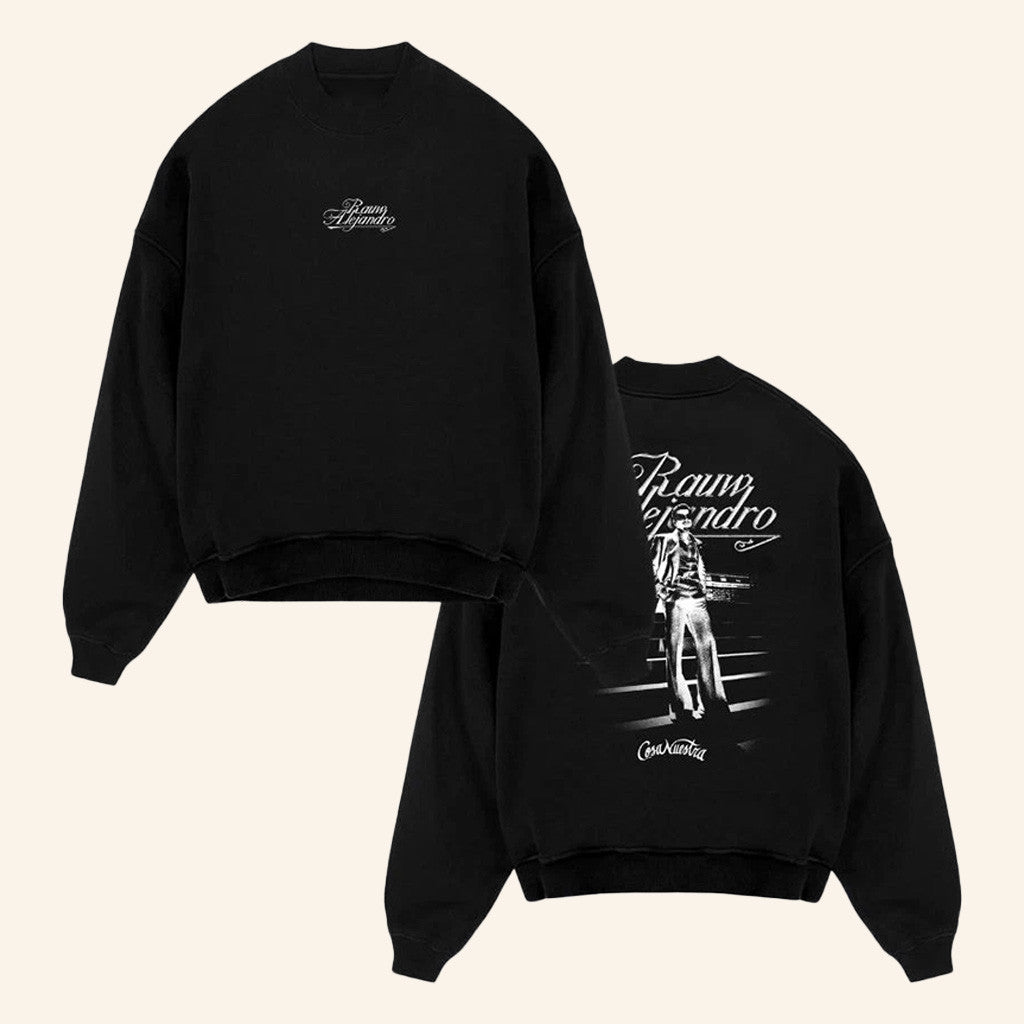Rauw Alejandro Cosa Nuestra Tour Merch Black Sweatshirt Gifts For Fans