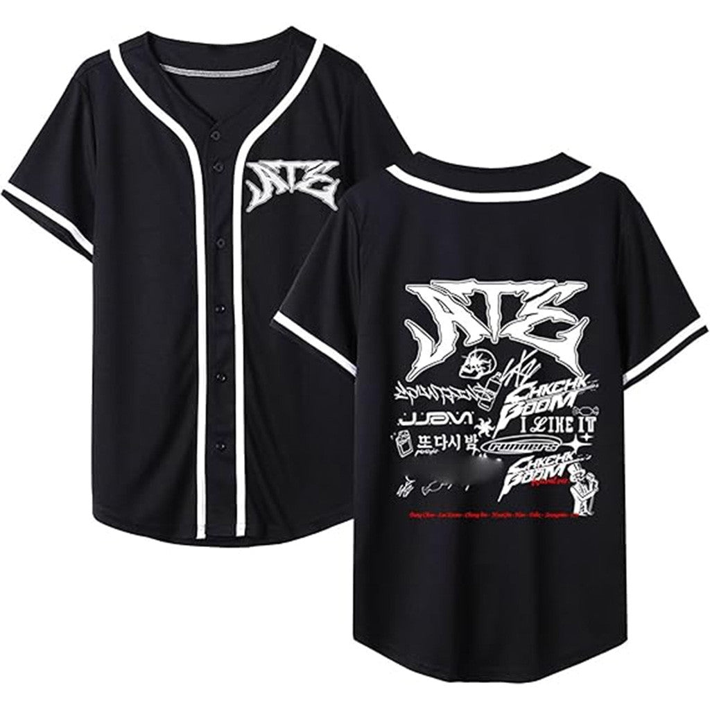 Stray Kids Merch ATE Baseball Jersey Music Lover Gifts For Him
