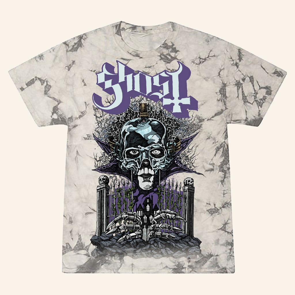 Ghost Merch Skeletour 2025 Ghost At The Gates T-Shirt Gifts For Dad