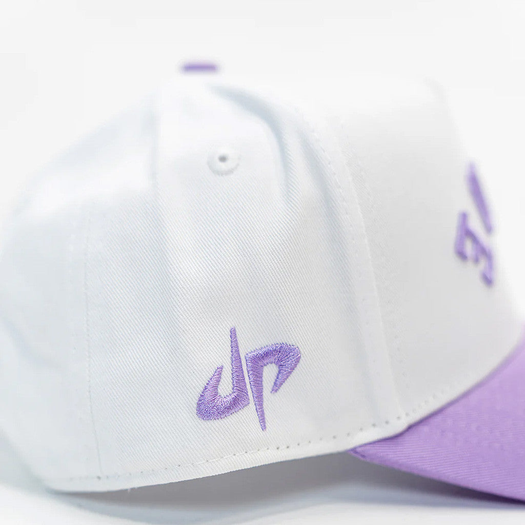 Dude Perfect Merch Embroidered Purple And White The DUDE Hat Best Gifts For Wife